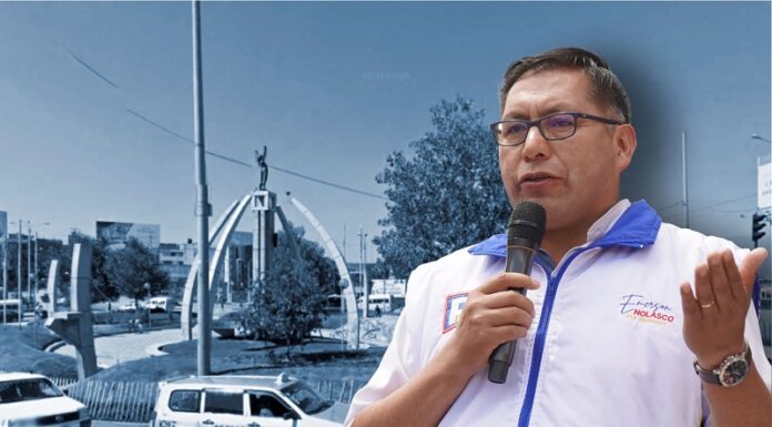 Emerson Nolasco anuncia construir trébol de Julio Súmar y Huancavelica