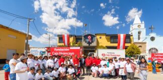 Caja Huancayo reafirma compromiso social con comunidades afectadas y familias que más lo necesitan