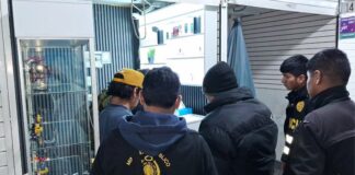 Un policía y 10 personas detenidas en en mega operativo contra ‘Los intocables del centro’