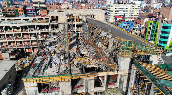 Cuatro heridos tras colapso de encofrado en obra de Politécnico Regional del Centro